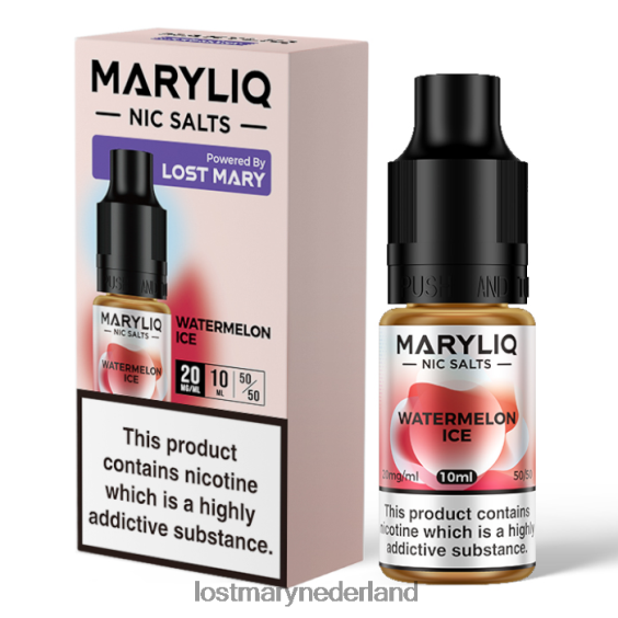LOST MARY flavours - verloren mary maryliq nic-zouten - 10 ml watermeloen 2684Z220