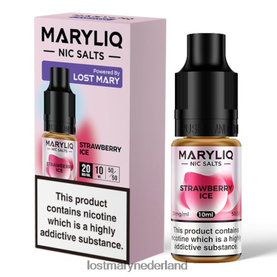 LOST MARY vape smaken - verloren mary maryliq nic-zouten - 10 ml aardbei 2684Z225