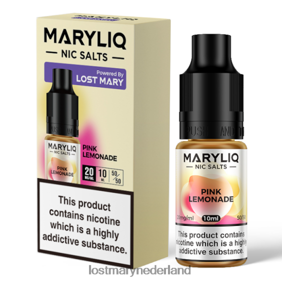 LOST MARY vape smaken - verloren mary maryliq nic-zouten - 10 ml roze 2684Z215