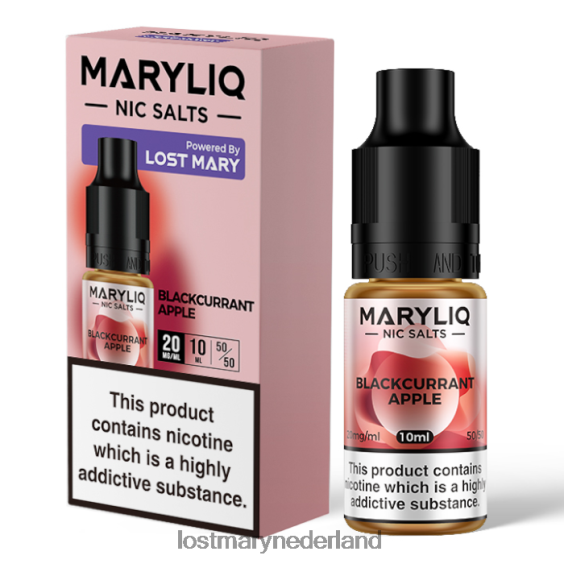 LOST MARY vape - verloren mary maryliq nic-zouten - 10 ml zwarte bes 2684Z221