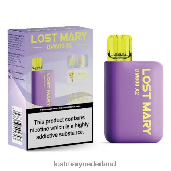 LOST MARY sale - verloren mary dm600 x2 wegwerpvape blauwe razz-limonade 2684Z188