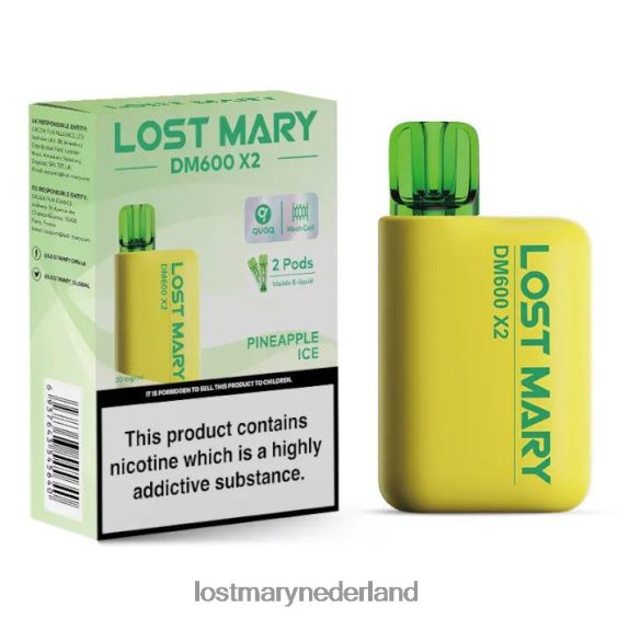 LOST MARY vape review - verloren mary dm600 x2 wegwerpvape ananas ijs 2684Z204