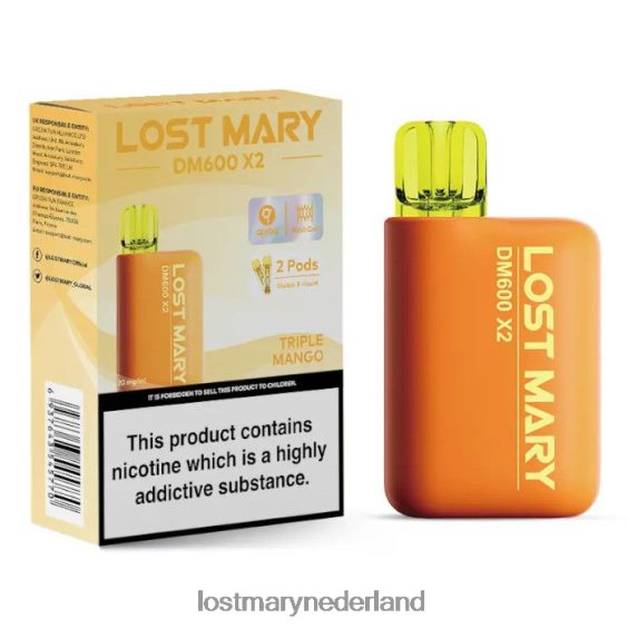 LOST MARY vape sale - verloren mary dm600 x2 wegwerpvape drievoudige mango 2684Z199