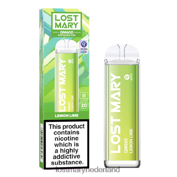 LOST MARY sale - verloren mary qm600 wegwerpvape Citroen limoen 2684Z168